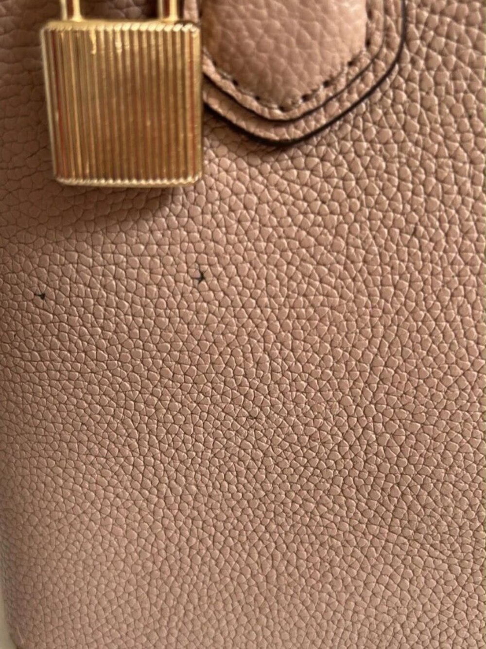 Michael Kors Adele Love Leather Shoulder Bag - Mauve / Old Rose - Picture 11 of 13